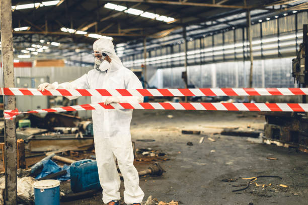 Professional Trauma Scene Cleanup technician working in Mount Vernon, OH